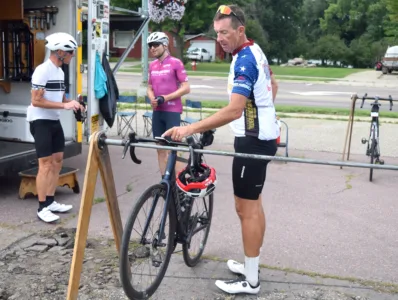 Nationwide cycling tour stops in Fairmont